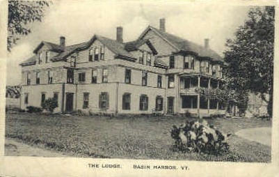 The Lodge - Basin Harbor, Vermont VT Postcard