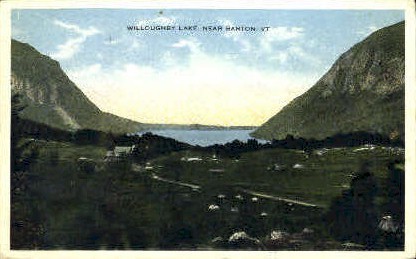 Willoughby Lake - Barton, Vermont VT Postcard