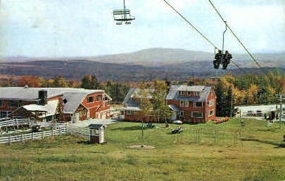 Bromley Mountain - Vermont VT Postcard