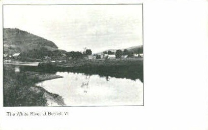 White River   - Bethel, Vermont VT Postcard
