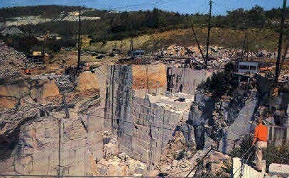 Rock of Ages Granite Quarry - Barre, Vermont VT Postcard