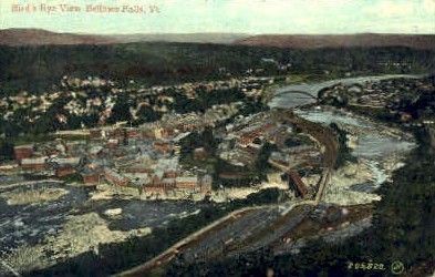 Bellows Falls, Vermont, VT Postcard