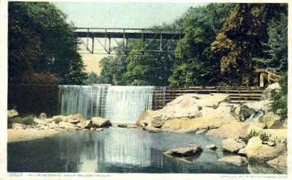 Westminster High Bridge - Bellows Falls, Vermont VT Postcard