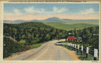 Haystack Mountain - Bennington, Vermont VT Postcard