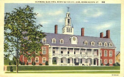 Bennington College - Vermont VT Postcard