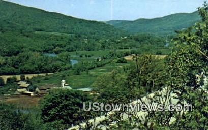 Pownal Valley - Bennington, Vermont VT Postcard