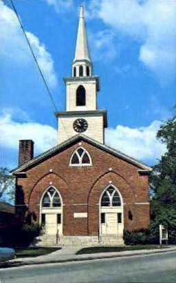 Congregational Church - Brandon, Vermont VT Postcard