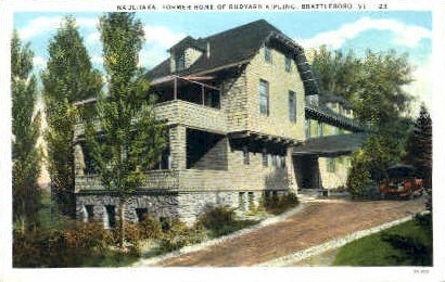 Naulhaka - Brattleboro, Vermont VT Postcard
