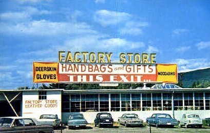 Factory Store - Brattleboro, Vermont VT Postcard
