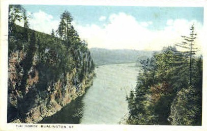 The Gorge - Burlington, Vermont VT Postcard