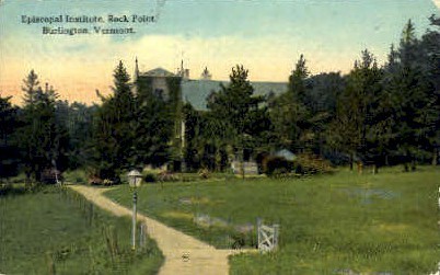 Episcopal Institute - Burlington, Vermont VT Postcard