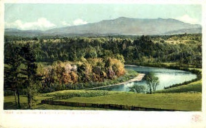 Winooski Valley - Burlington, Vermont VT Postcard