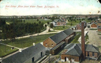 Fort Ethan Allen - Burlington, Vermont VT Postcard
