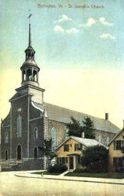 St. Joseph's Church - Burlington, Vermont VT Postcard