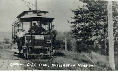 Reproduction - Burlington, Vermont VT Postcard