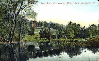 Rock Point - Burlington, Vermont VT Postcard
