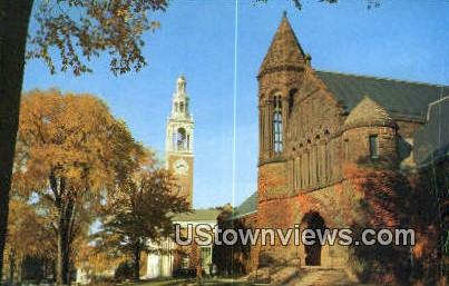 Billings Library, Allen Chapel - Burlington, Vermont VT Postcard