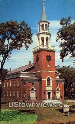 Unitarian Church - Burlington, Vermont VT Postcard