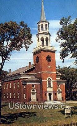 Unitarian Church - Burlington, Vermont VT Postcard