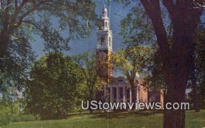 Ira Allen Chapel - Burlington, Vermont VT Postcard