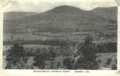 Saddleback-Peter's Point - Dorset, Vermont VT Postcard