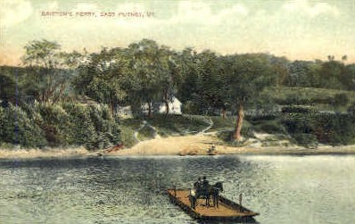 Britton's Ferry - East Putney, Vermont VT Postcard