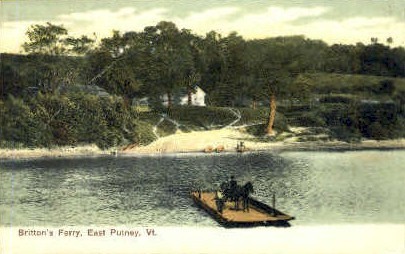 Britton's Ferry - East Putney, Vermont VT Postcard