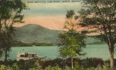 Echo Mountain - Fairlee, Vermont VT Postcard