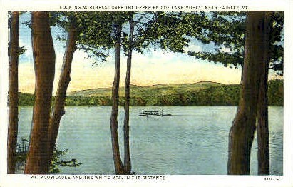 Lake Morey - Fairlee, Vermont VT Postcard