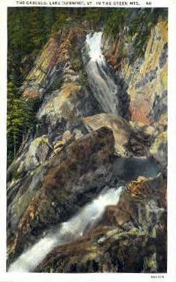 Lake Dunmore - Green Mountains, Vermont VT Postcard