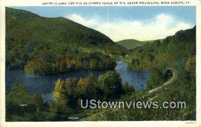 Emerald Lake - Green Mountains, Vermont VT Postcard