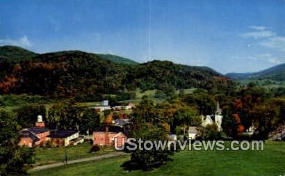 Green Mountain Village - Mount Mansfield, Vermont VT Postcard