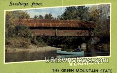 Green Mountains, Vermont      ;     Green Mountains, VT Postcard