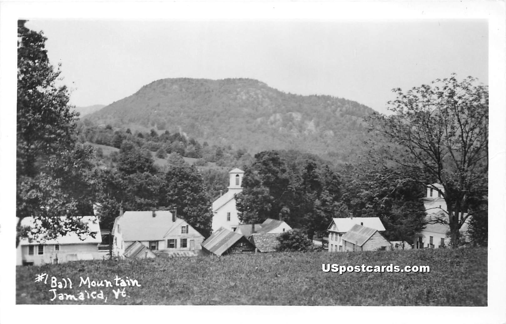 Ball Mountain - Jamaica, Vermont VT Postcard