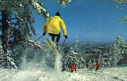 Killington Ski Resort - Vermont VT Postcard