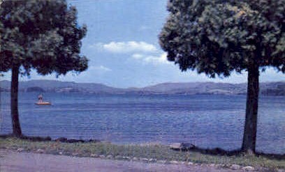 Lake Bomoseen - Green Mountains, Vermont VT Postcard