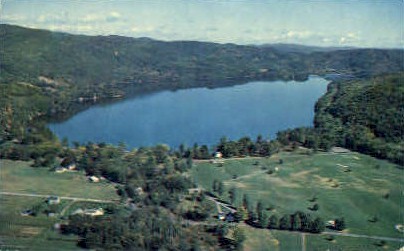 Lake morey - Vermont VT Postcard