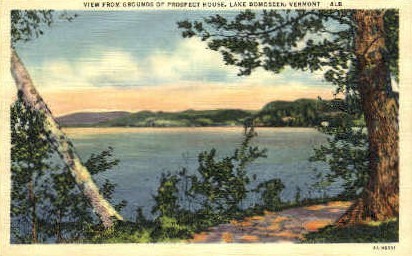 Prospect House - Lake Bomoseen, Vermont VT Postcard