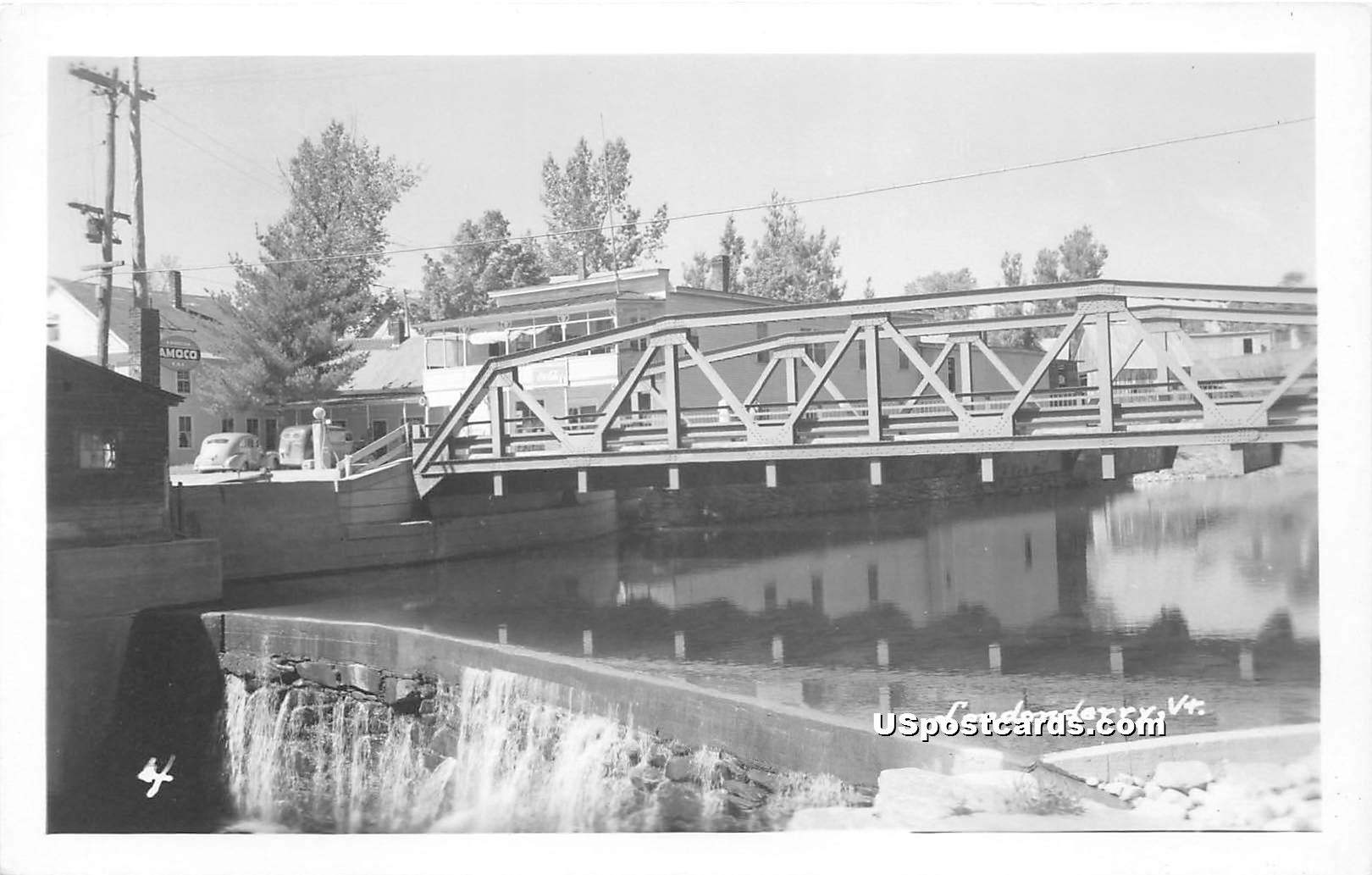 Bridge - Londonderry, Vermont VT Postcard