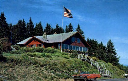 Skyline Restaurant - Marlboro, Vermont VT Postcard