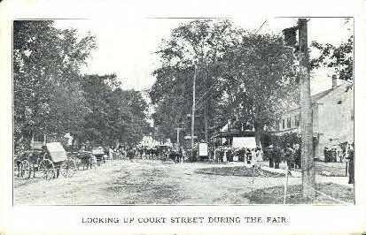 Court Street - Misc, Vermont VT Postcard