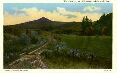 Mount Killington - Vermont VT Postcard