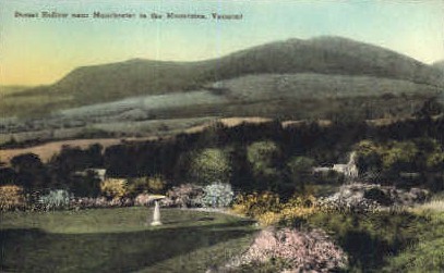 Dorset Hollow - Manchester, Vermont VT Postcard