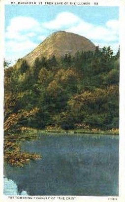 Mount Mansfield - Vermont VT Postcard
