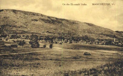 Ekwanok Links - Manchester, Vermont VT Postcard