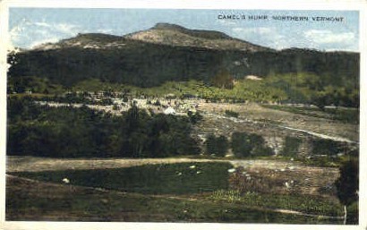 Camel's Hump - Mount Mansfield, Vermont VT Postcard