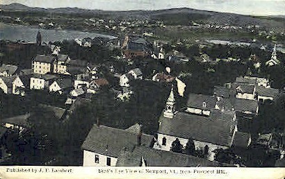 Prospect Hill - Newport, Vermont VT Postcard