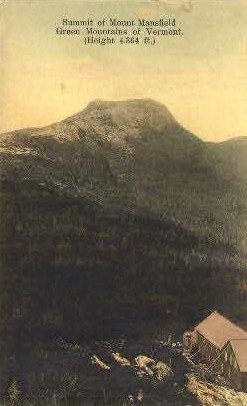 Summit  - Mount Mansfield, Vermont VT Postcard