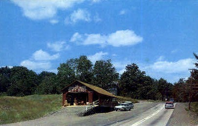 Covered Bridge - Putney, Vermont VT Postcard