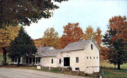 Coolidge Homestead - Plymouth, Vermont VT Postcard